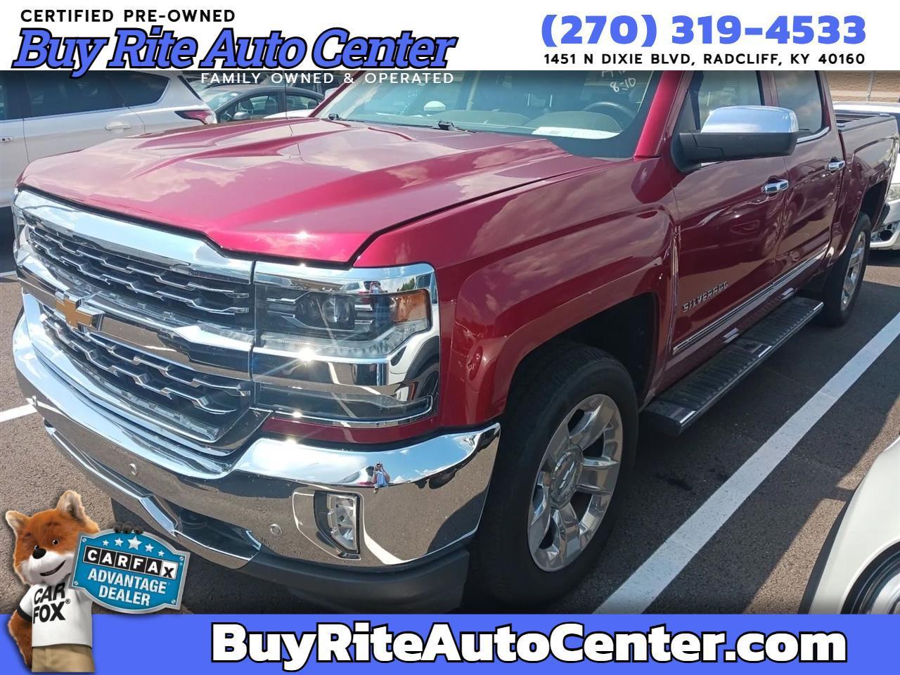 2018 Chevrolet Silverado 1500 LTZ 4WD photo