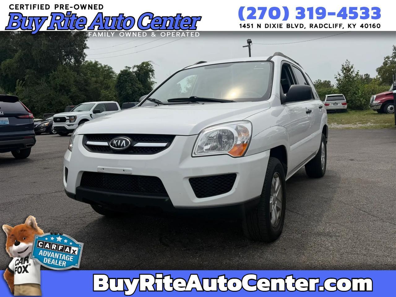 2010 Kia Sportage 4WD 4dr V6 Auto LX