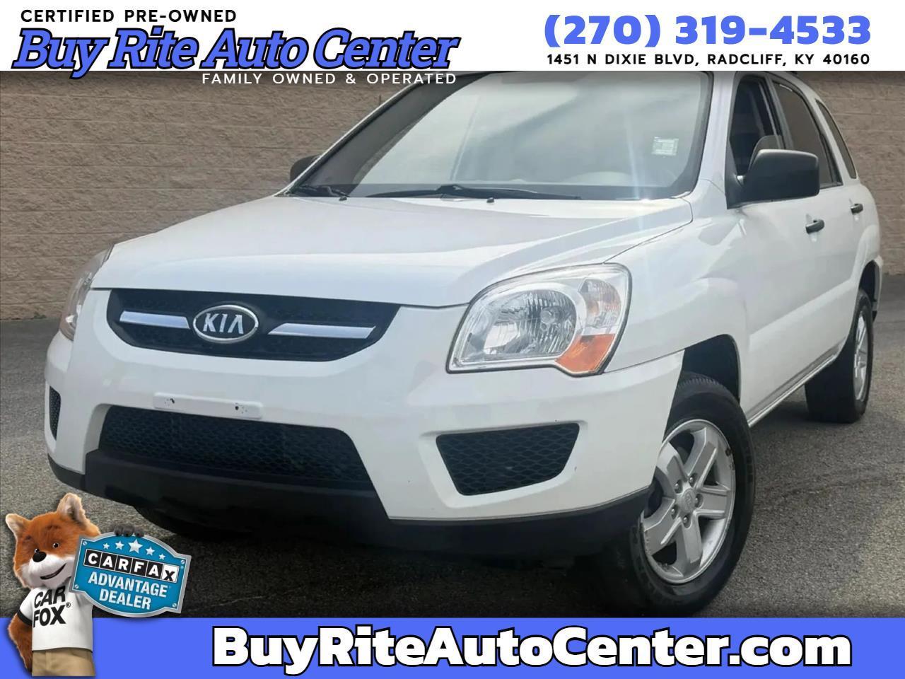 2010 Kia Sportage 4WD 4dr V6 Auto LX