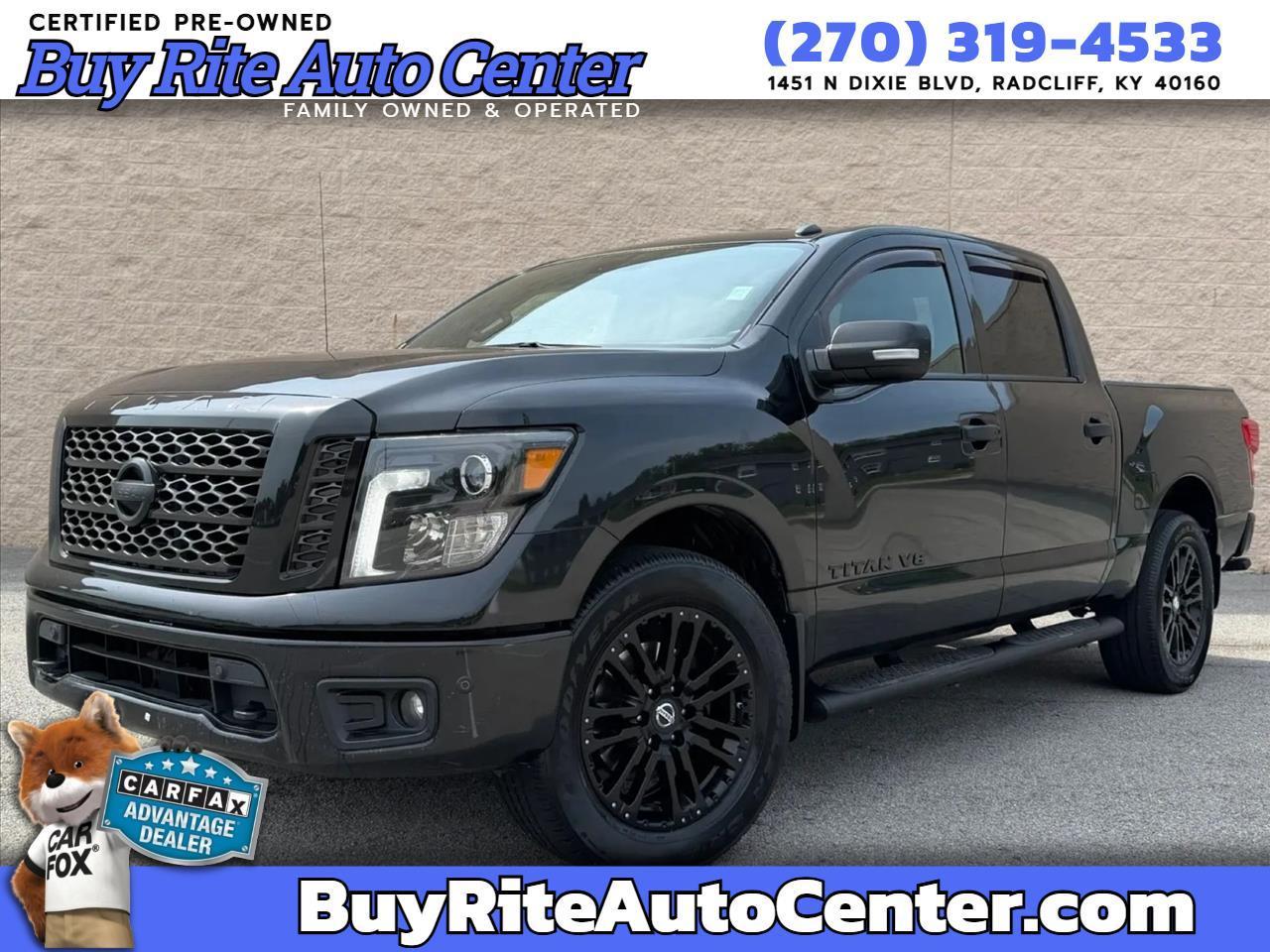 2019 Nissan Titan 4x4 Crew Cab SV