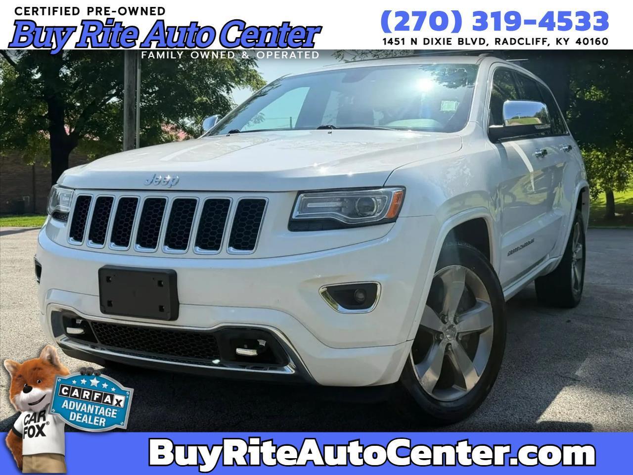 2015 Jeep Grand Cherokee 4WD 4dr Overland