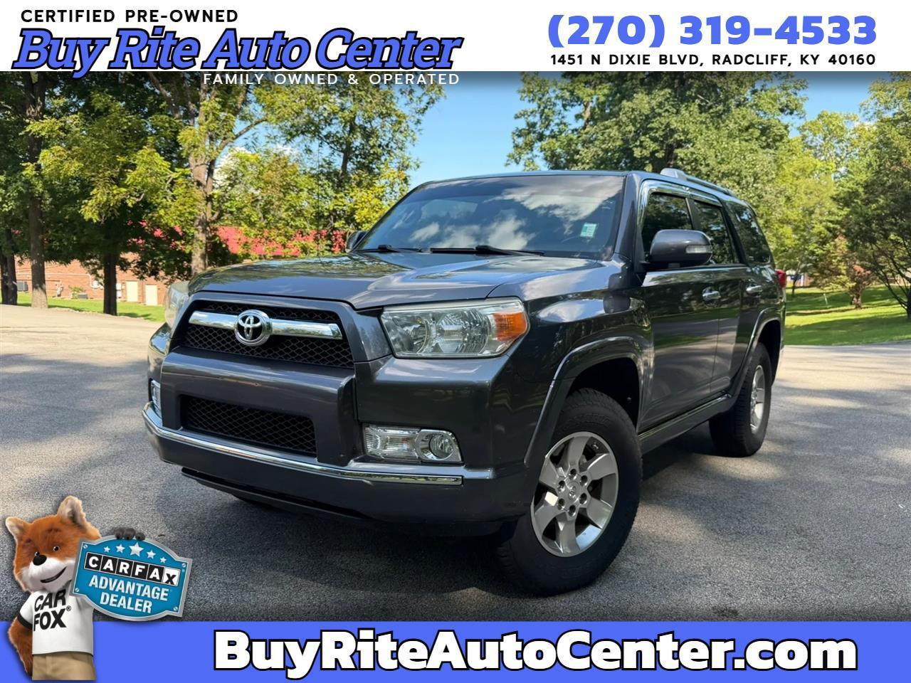 Toyota 4Runner 4WD 4dr V6 Limited (Natl) 2012