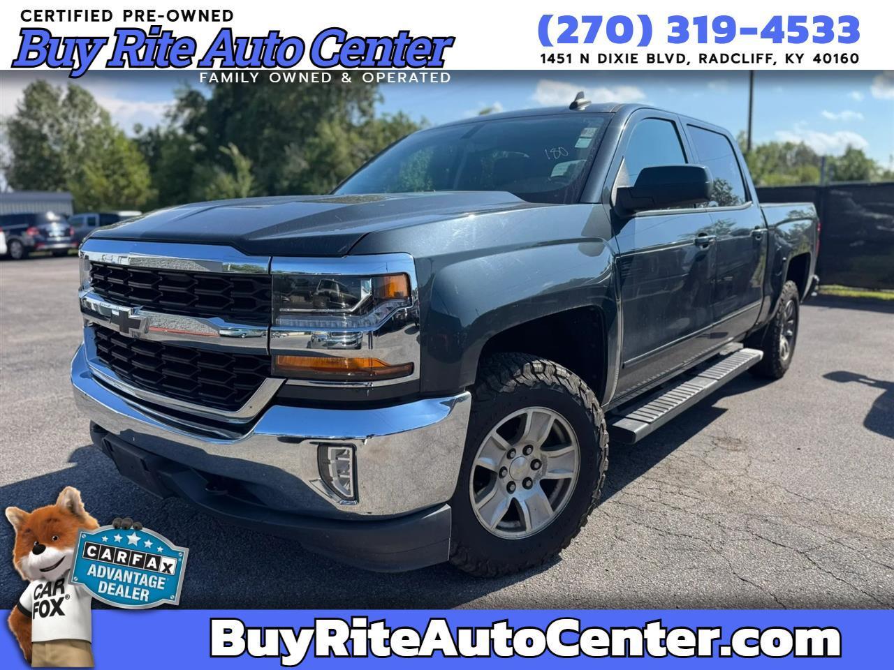 Chevrolet Silverado 1500 4WD Crew Cab 143.5" LT w/1LT 2018