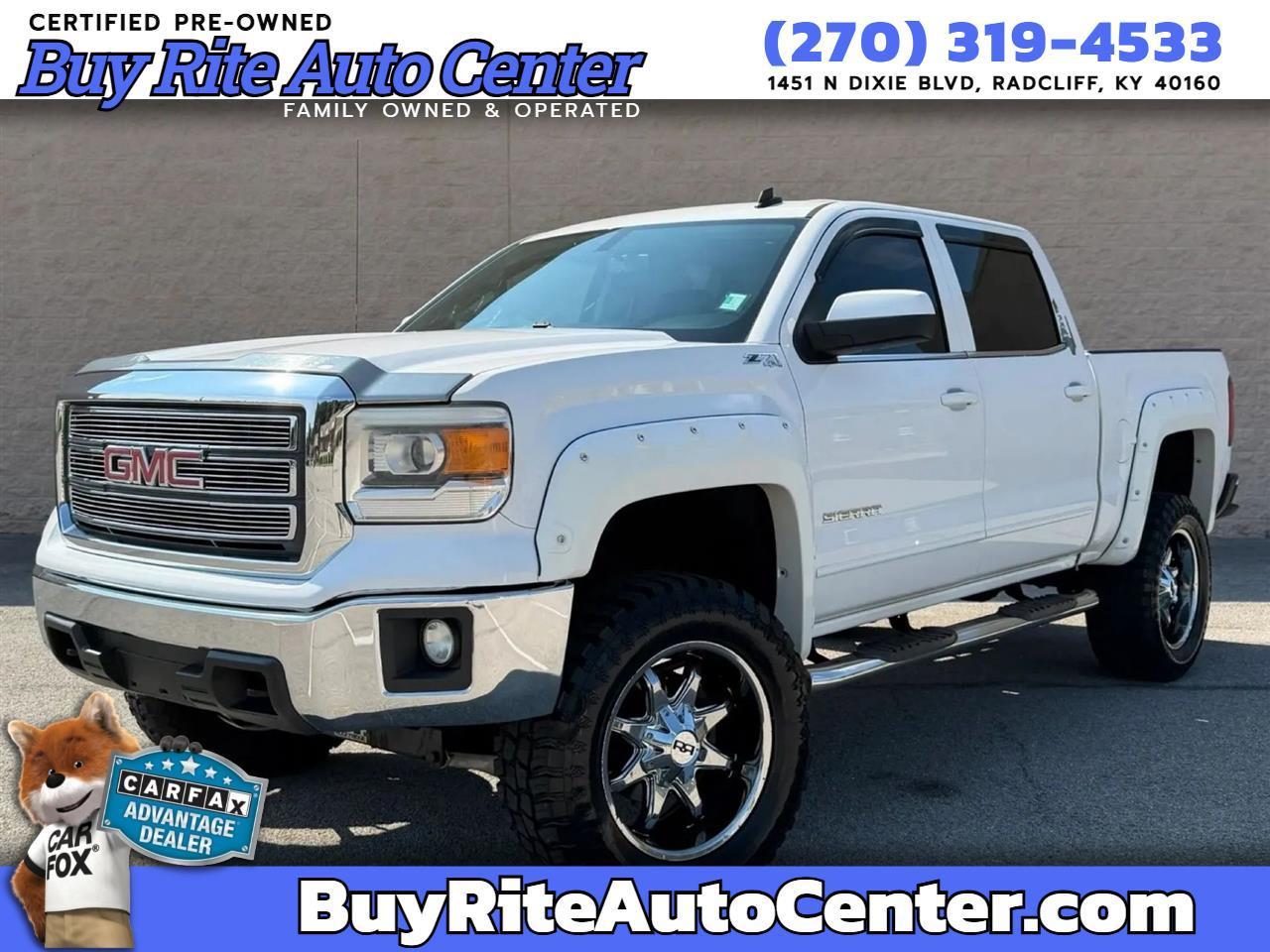 2014 GMC Sierra 1500 4WD Crew Cab 143.5" SLE