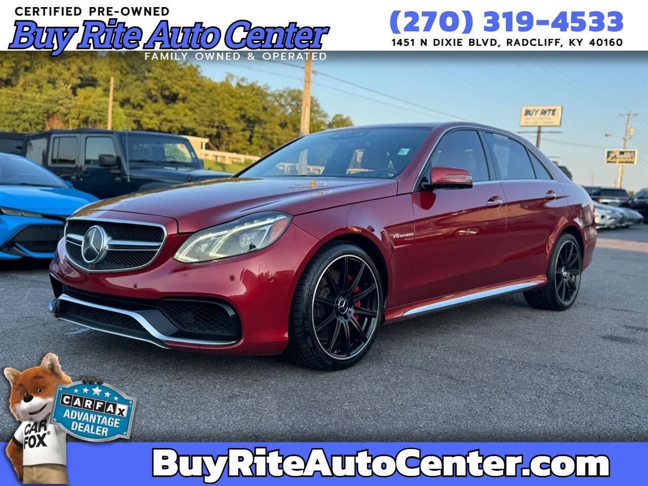Mercedes-Benz E-Class 4dr Sdn E 63 AMG S-Model 4MATIC 2014