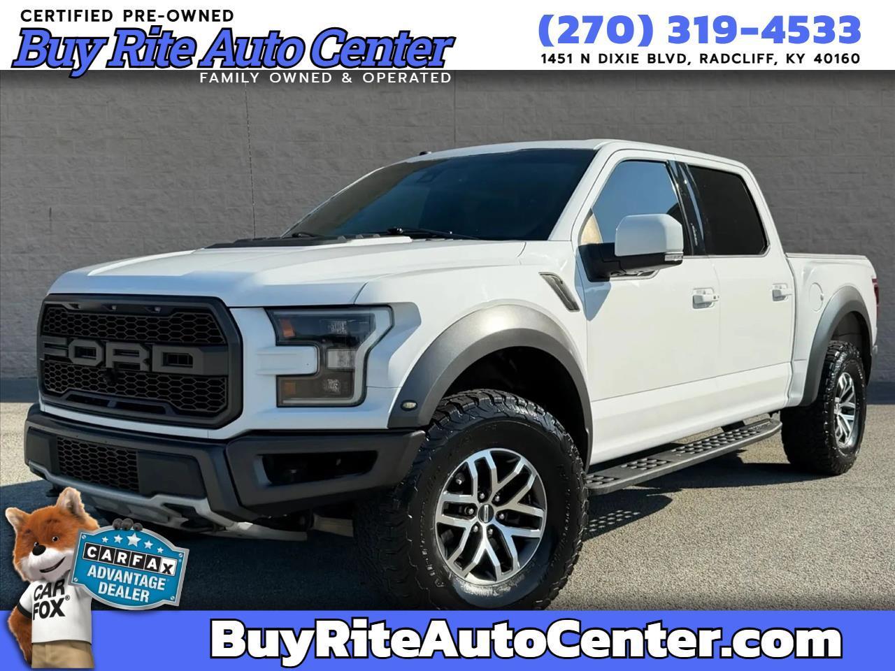 Ford F-150 Raptor 4WD SuperCrew 5.5' Box 2017