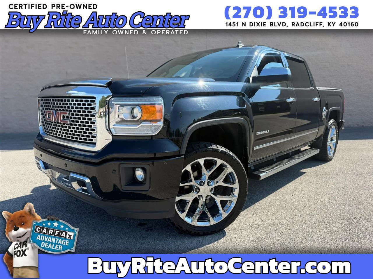 GMC Sierra 1500 4WD Crew Cab 143.5" Denali 2014