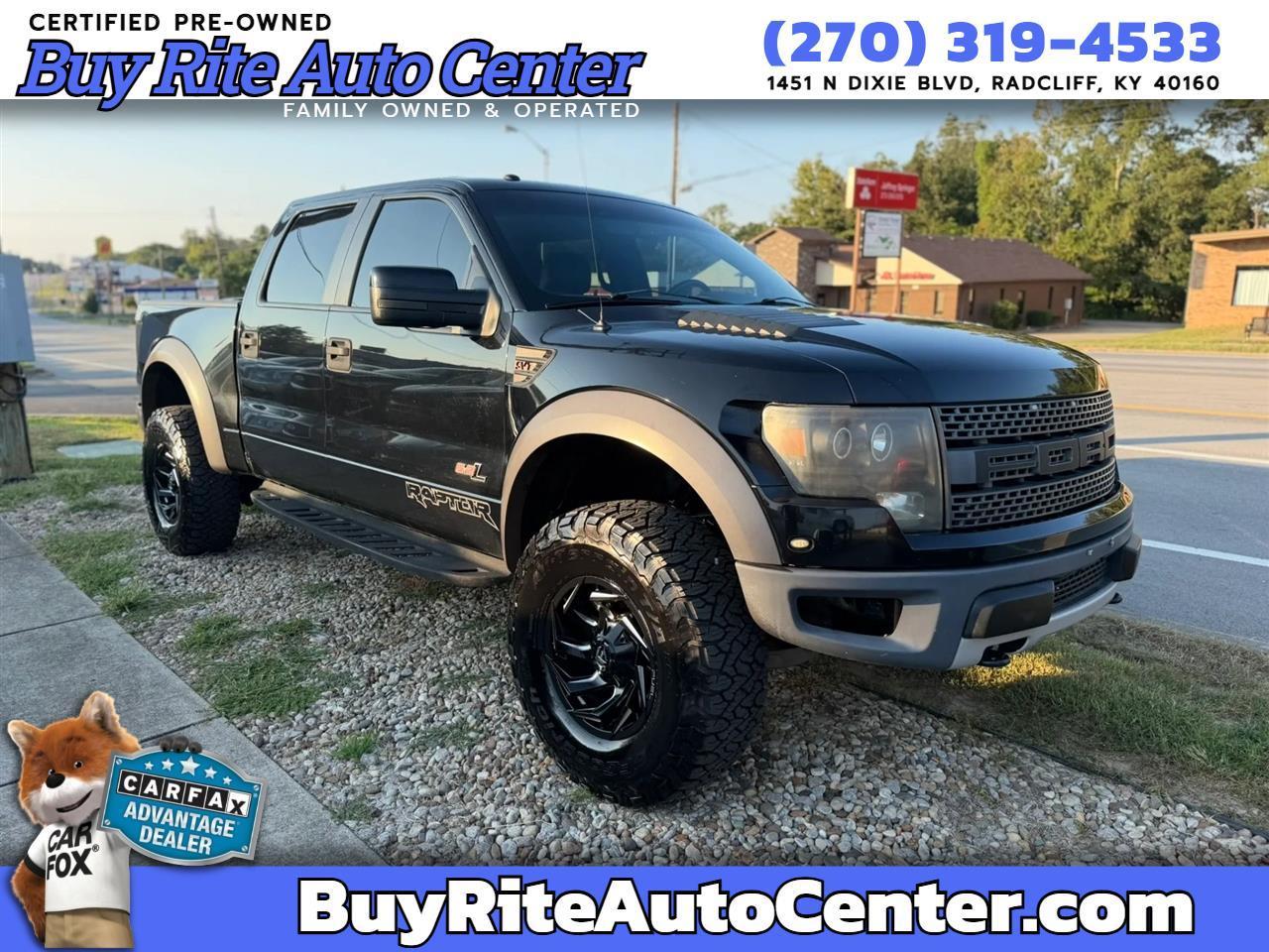 Ford F-150 4WD SuperCrew 145" SVT Raptor 2011
