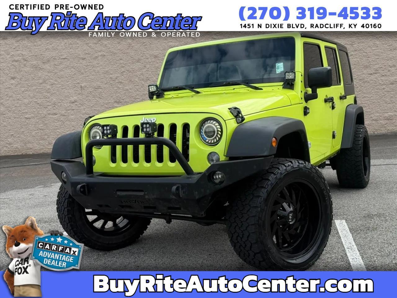 Jeep Wrangler Unlimited 4WD 4dr Sport 2016