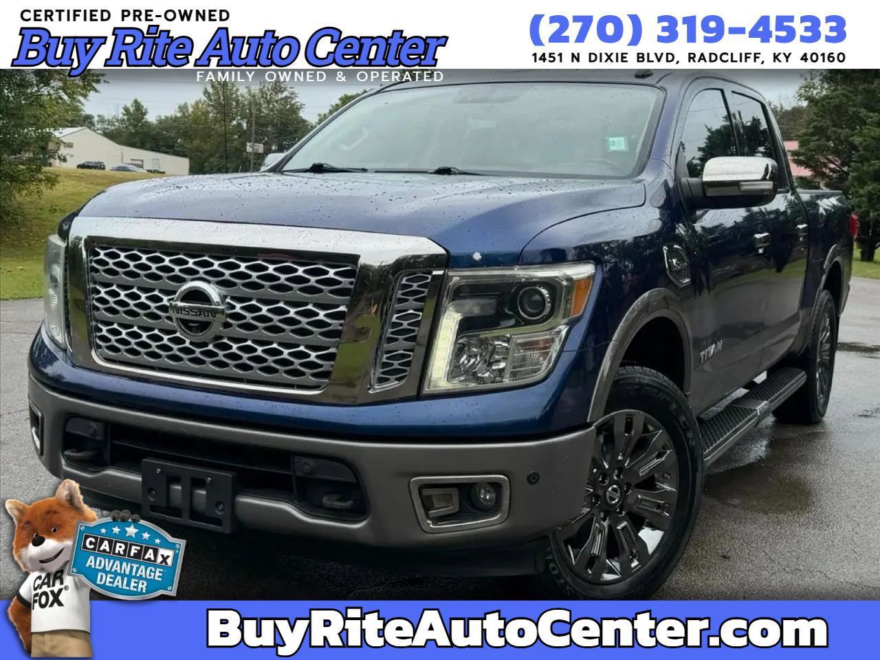 2017 Nissan Titan Platinum Reserve