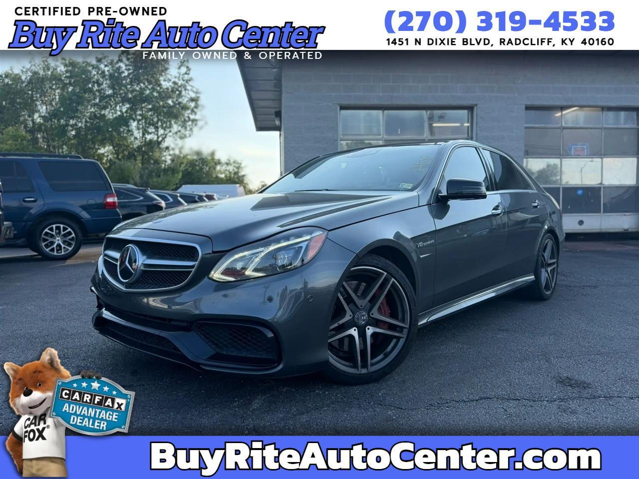 Mercedes-Benz E-Class 4dr Sdn E 63 AMG S-Model 4MATIC 2014