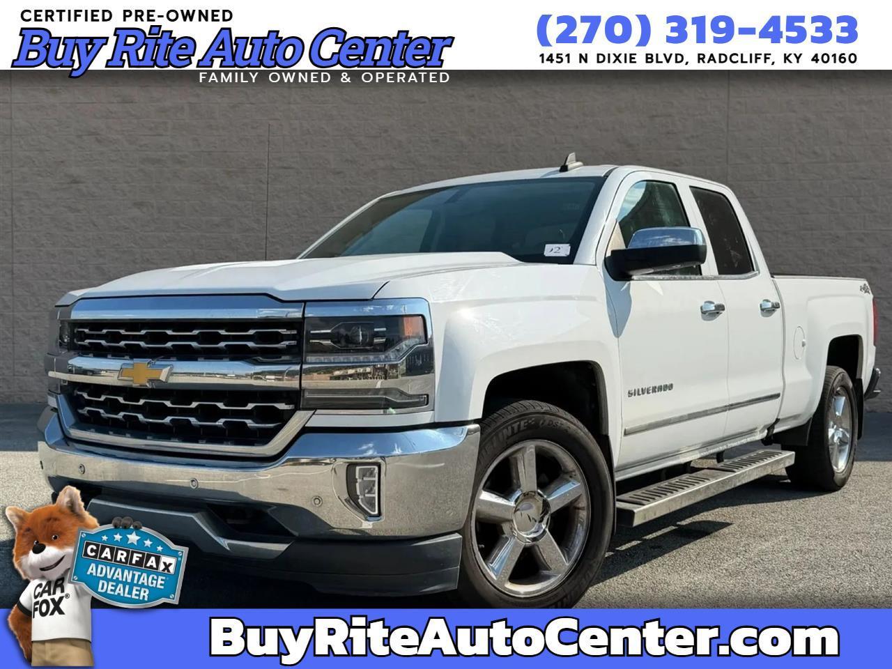 Chevrolet Silverado 1500 4WD Double Cab 143.5" LTZ w/1LZ 2017