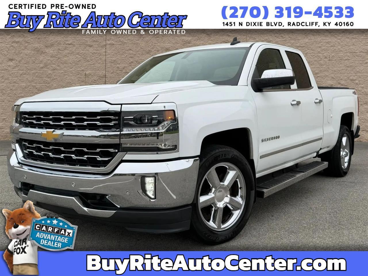 2017 Chevrolet Silverado 1500 4WD Double Cab 143.5" LTZ w/1LZ