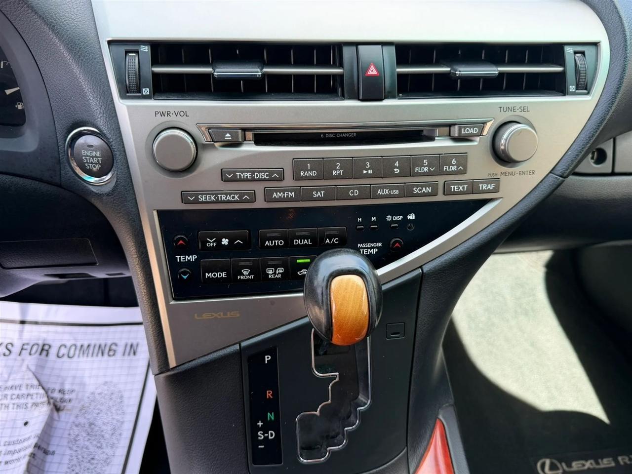 Lexus RX 350 FWD 4dr 2012
