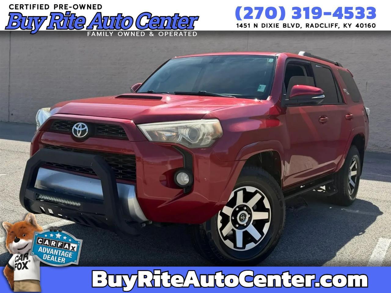 Toyota 4Runner TRD Off Road Premium 4WD (Natl) 2019
