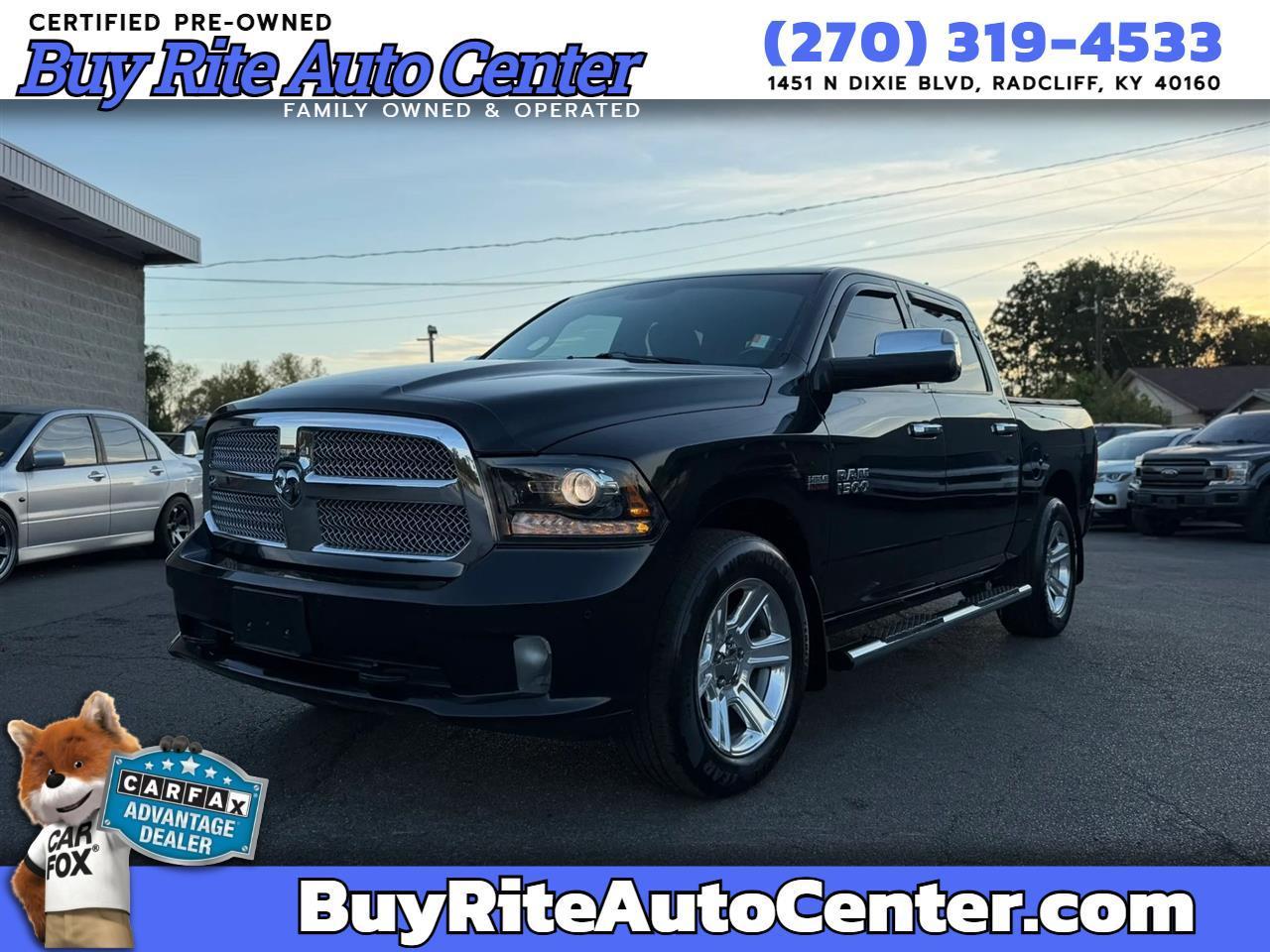 RAM 1500 4WD Crew Cab 140.5" Laramie Limited 2015