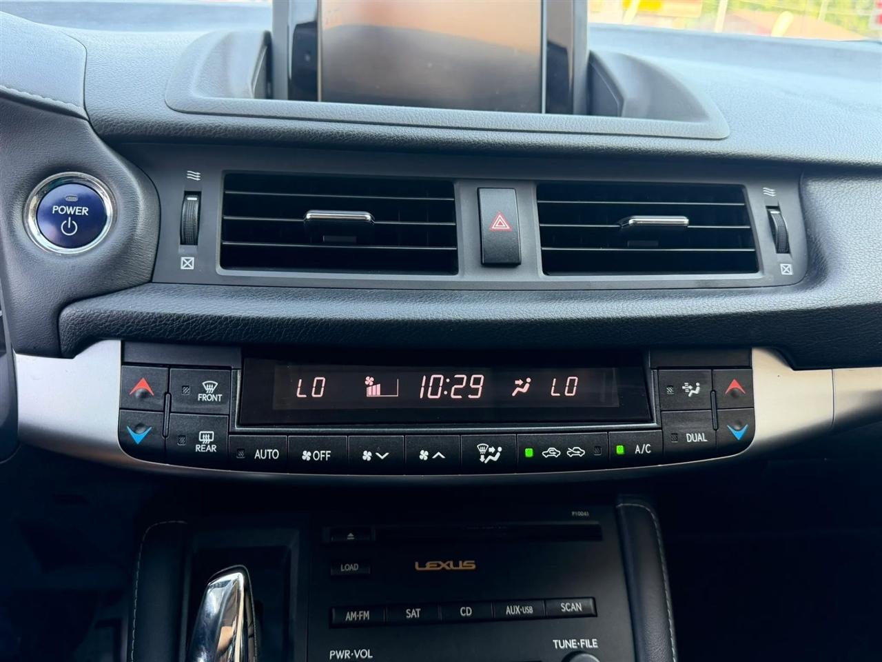 Lexus CT 200h FWD 4dr Hybrid 2012