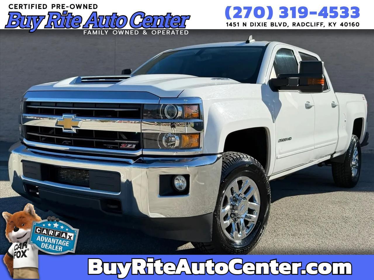 2018 Chevrolet Silverado 2500HD 4WD Crew Cab 153.7" LT