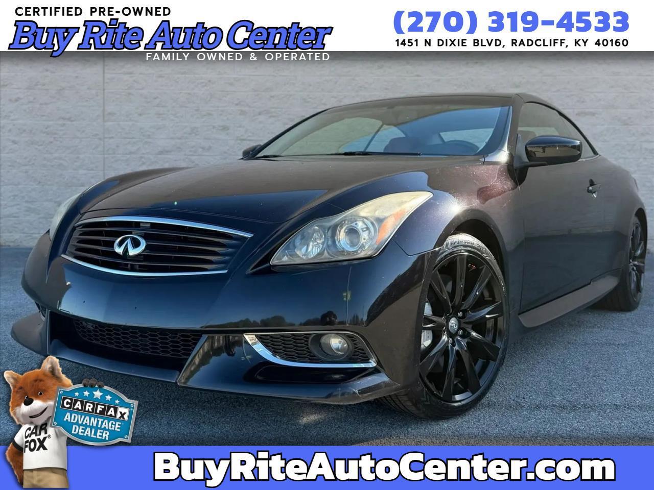 Infiniti G37 Convertible 2dr Limited Edition 2011