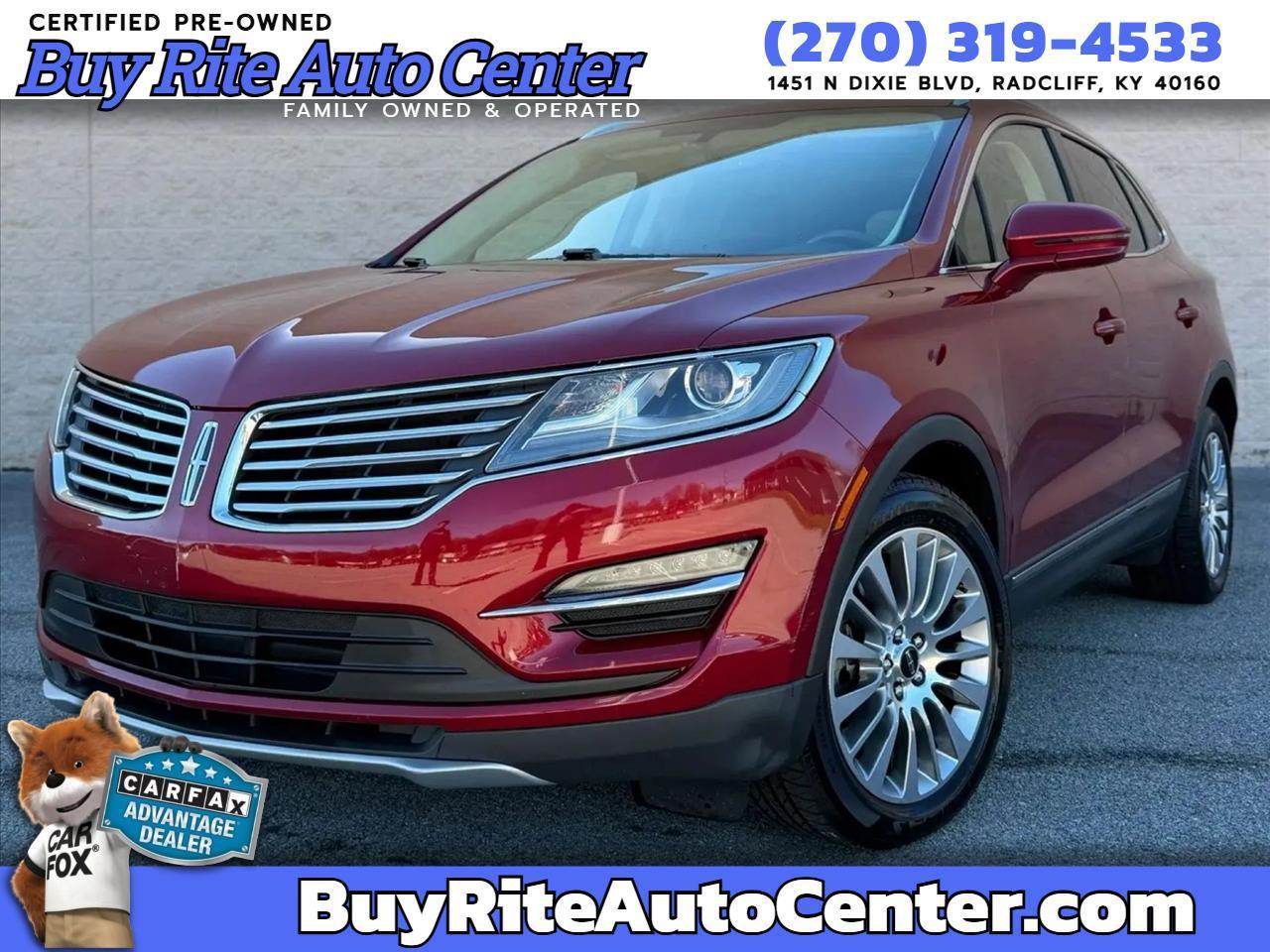 2015 Lincoln MKC FWD 4dr