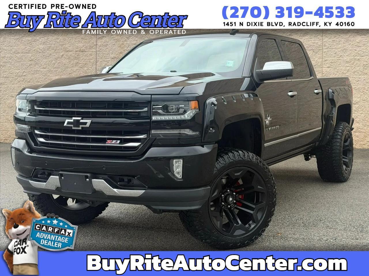 2018 Chevrolet Silverado 1500 4WD Crew Cab 143.5" LTZ w/2LZ