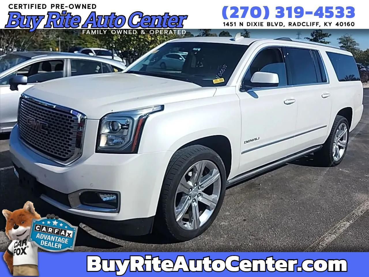 GMC Yukon XL 4WD 4dr Denali 2016