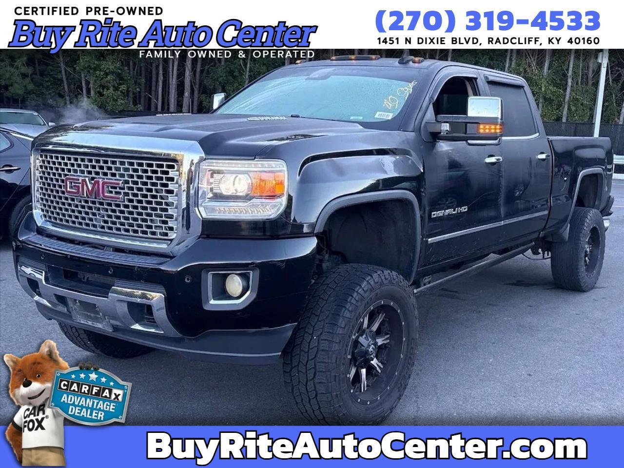 GMC Sierra 2500HD 4WD Crew Cab 153.7" Denali 2016