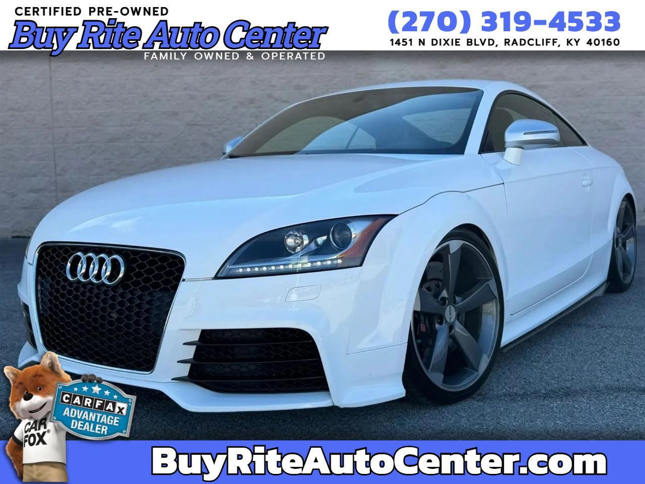 Audi TT RS 2dr Cpe MT quattro 2.5T 2012