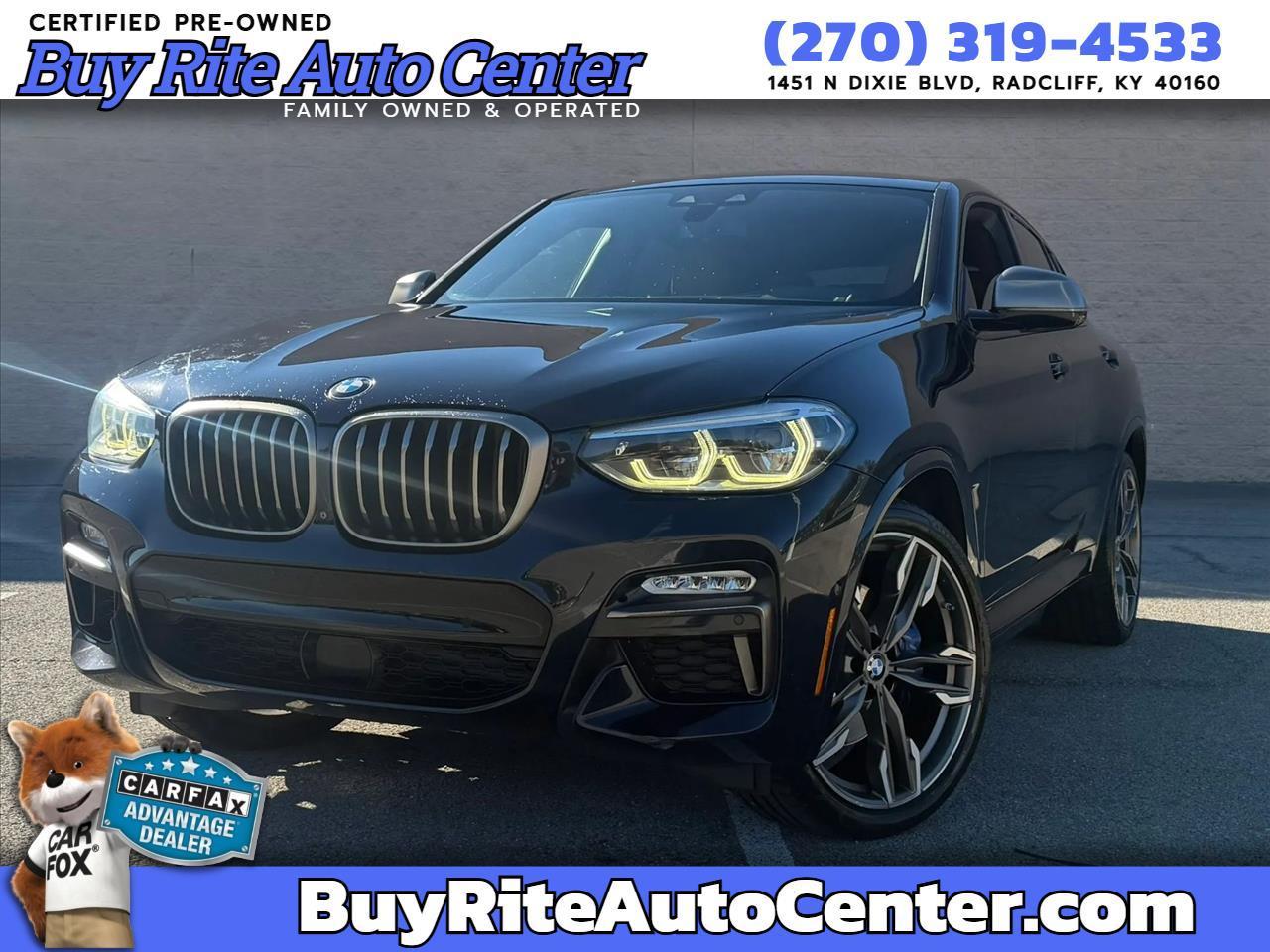 BMW X4 M40i Sports Activity Coupe 2019
