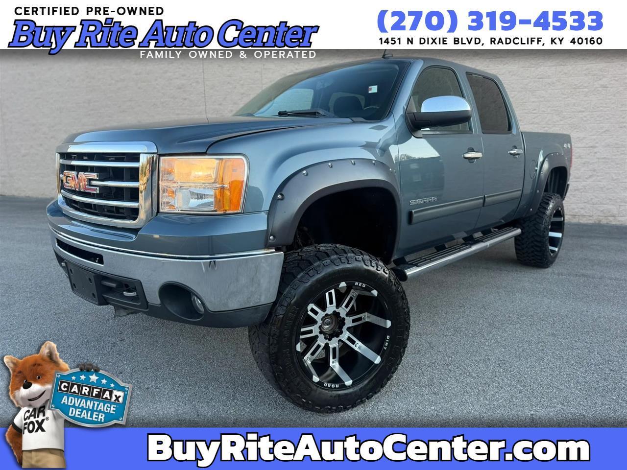 GMC Sierra 1500 4WD Crew Cab 143.5" SLE 2013
