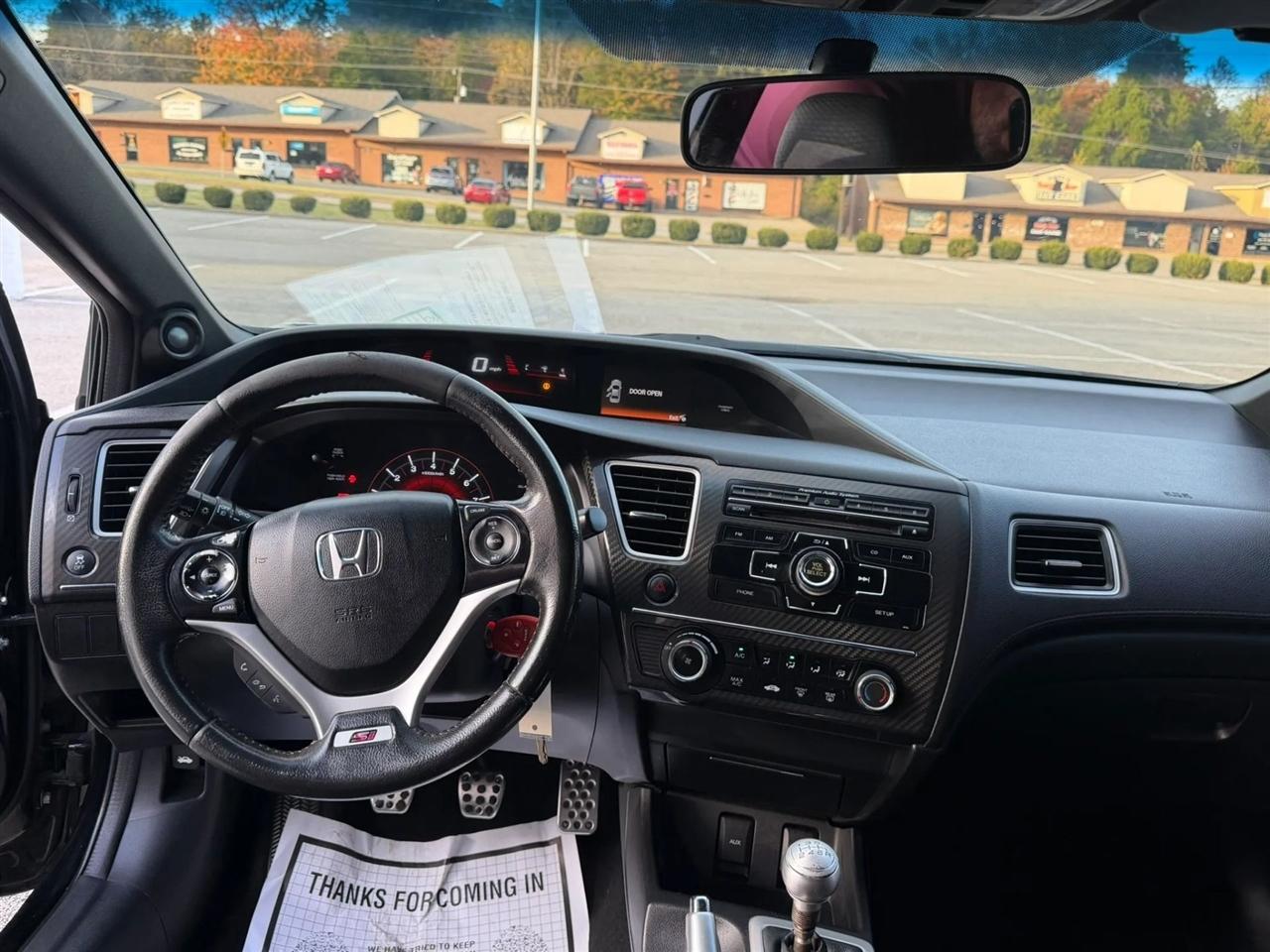 Honda Civic Sdn 4dr Man Si 2013