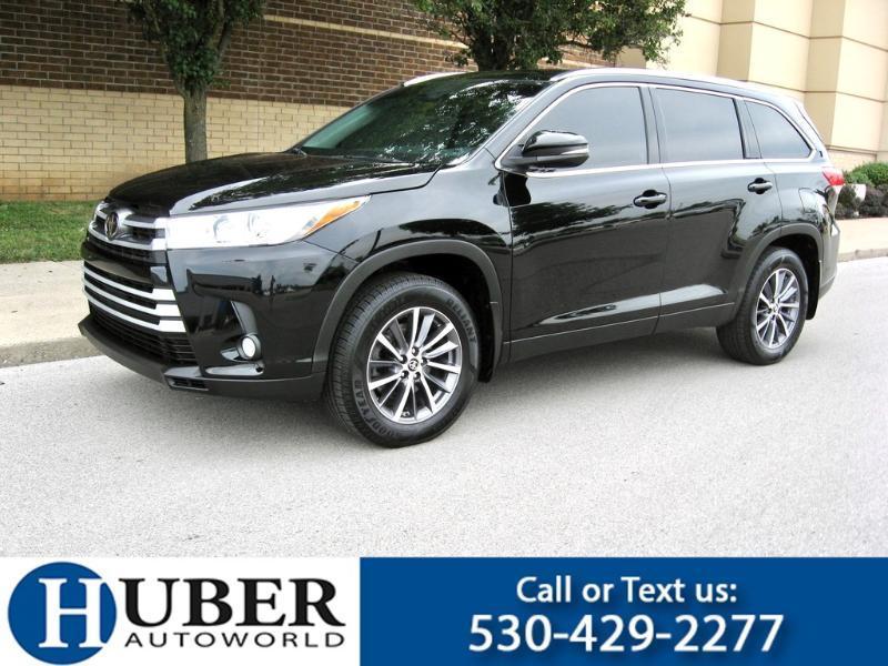 Toyota Highlander XLE AWD V6 2019