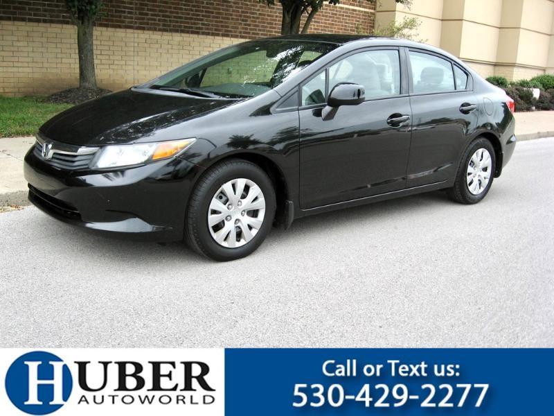 Honda Civic LX Sedan 5-Speed AT 2012