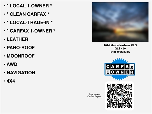 Mercedes-Benz GLS-Class GLS450 4MATIC 2024