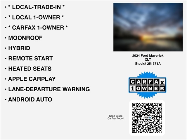 Ford Maverick XLT 2024