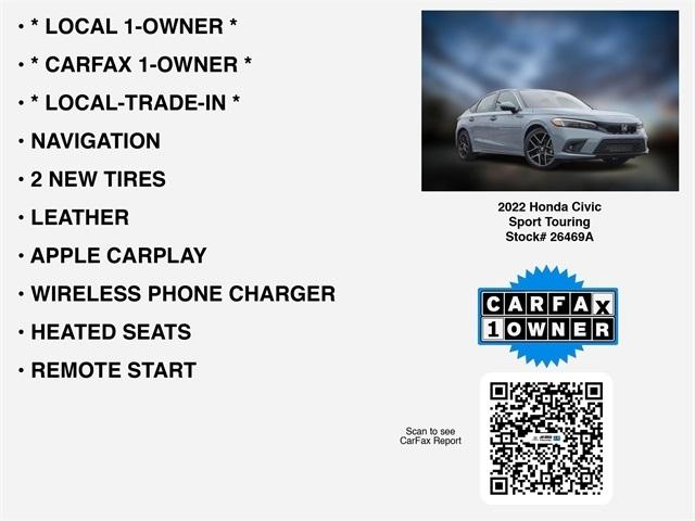 Honda Civic Sport Touring Hatchback CVT 2022