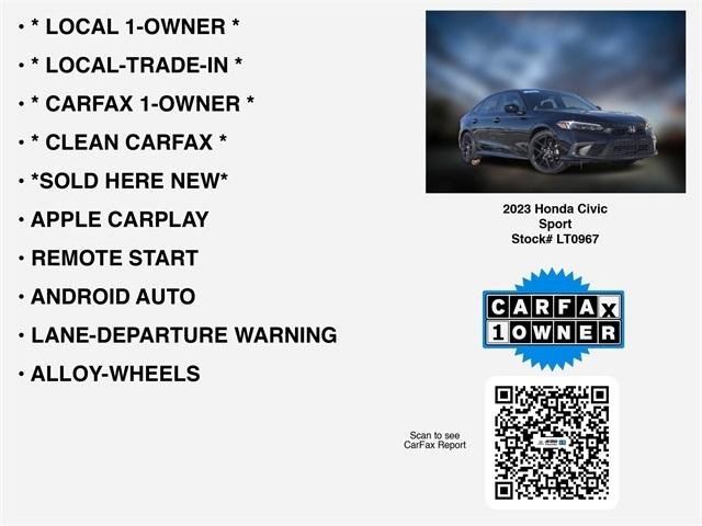 Honda Civic Sport 2023