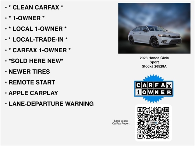 Honda Civic Sport 2023