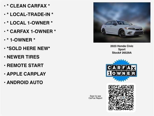 Honda Civic Sport 2023