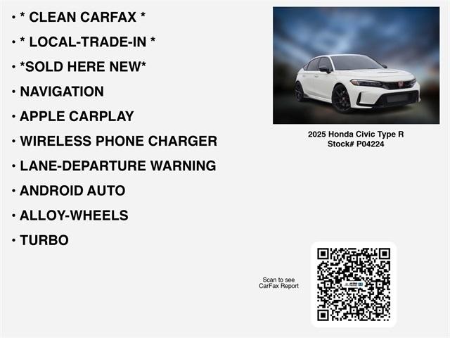 Honda Civic Type R Hatchback 2025
