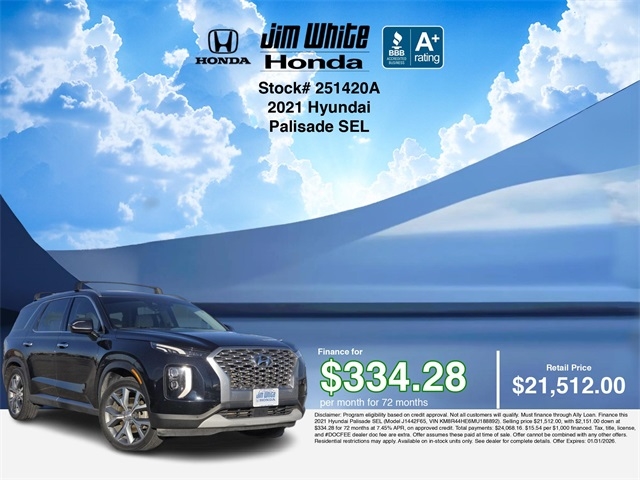 Hyundai Palisade SEL 2021