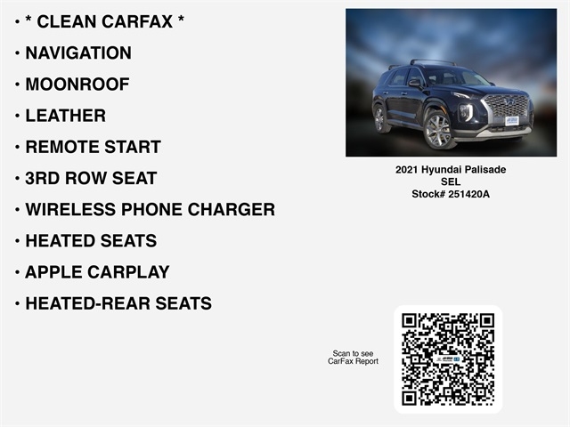 Hyundai Palisade SEL 2021