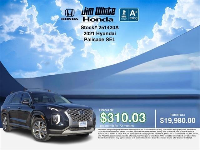 Hyundai Palisade SEL 2021