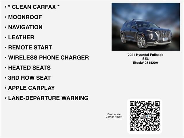 Hyundai Palisade SEL 2021