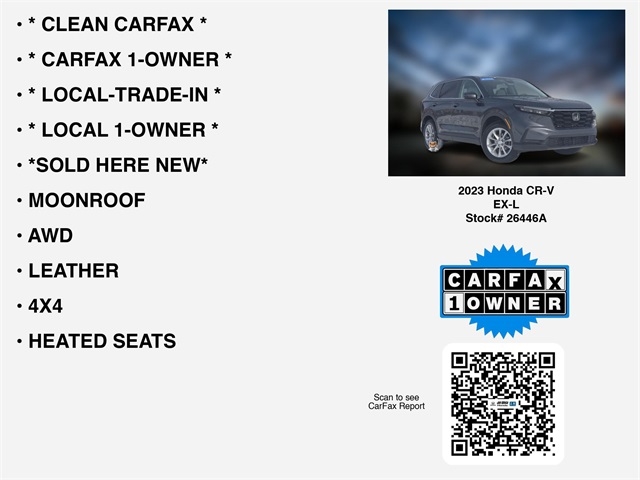 Honda CR-V EX-L AWD 2023