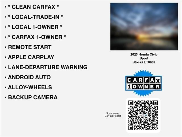 Honda Civic Sport Hatchback CVT 2023