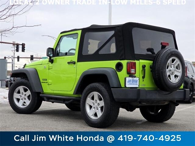 Jeep Wrangler Sport 4WD 2013