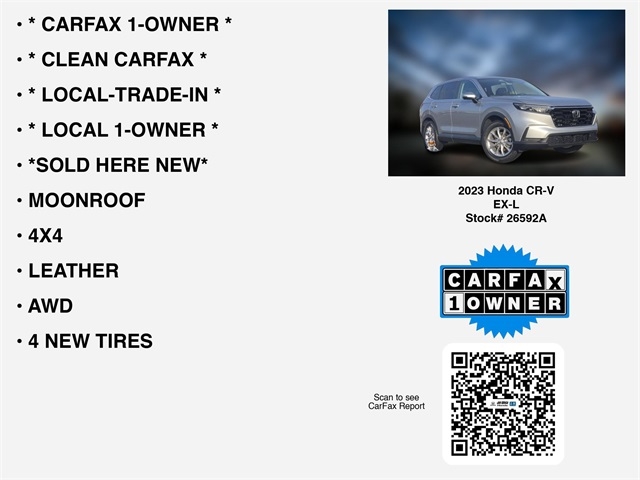Honda CR-V EX-L AWD 2023