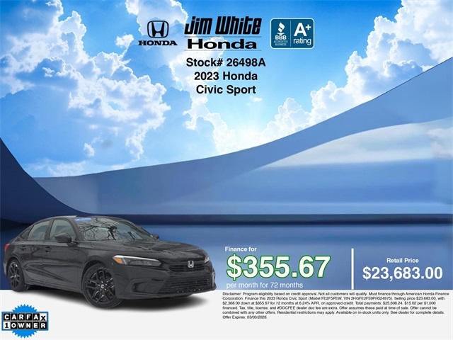 Honda Civic Sport 2023