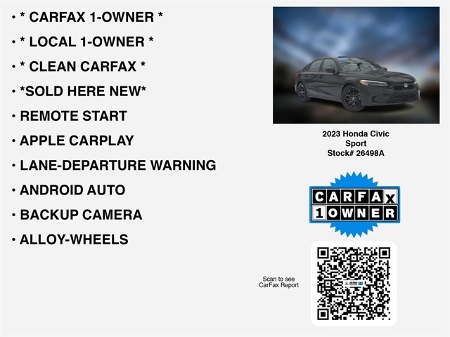 Honda Civic Sport 2023